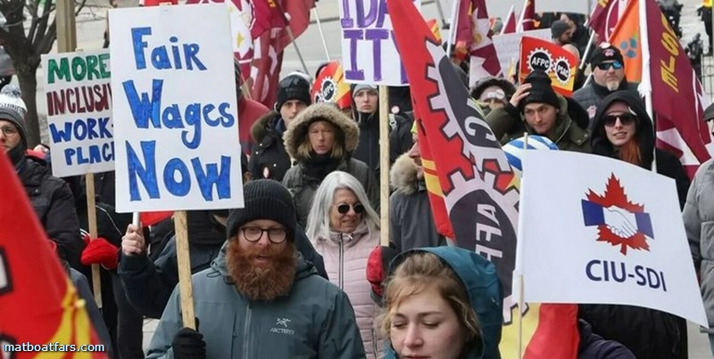 دولت کانادا به بخشی از اعتصاب کارمندانش پایان داد